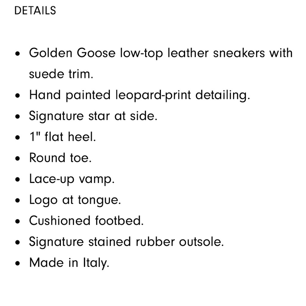 Golden Goose Superstar Leopard Low Top Sneakers - Picture 4 of 14